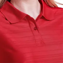 Ladies Milan Golf Shirt Close Up
